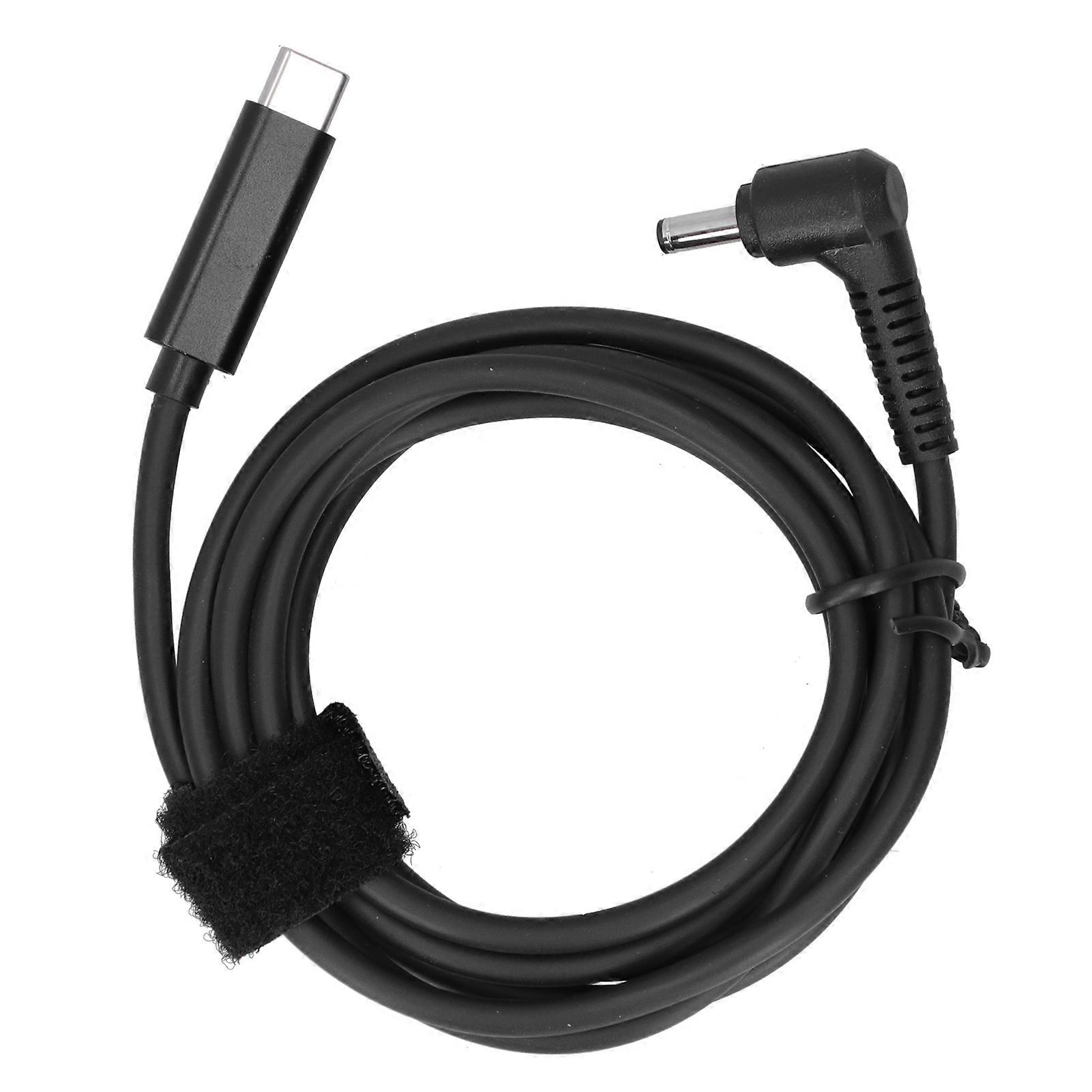 Efficient Power Charge Cable, Pure Copper Inner Core High-Quality PVC Material For Notebook Computer With Fast DC Port Charging And Compact