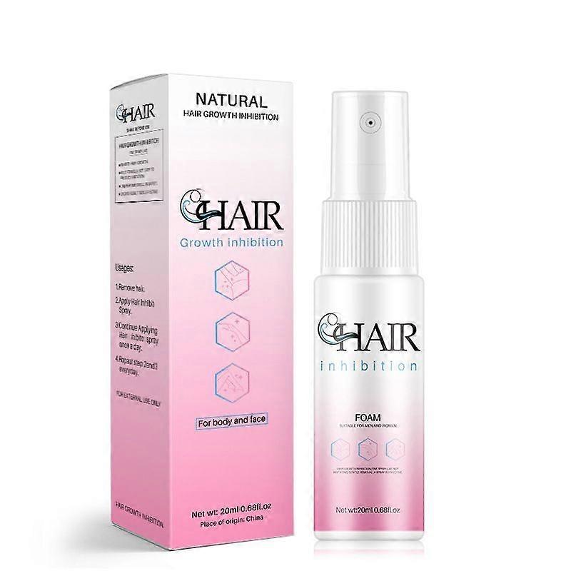 育毛抑制剤フォーム - 髪の成長を遅らせる - 自然な脱毛フォーム - 脚、腕、顔に使用 - 持続可能なスムーズなスキーのための育毛阻害剤