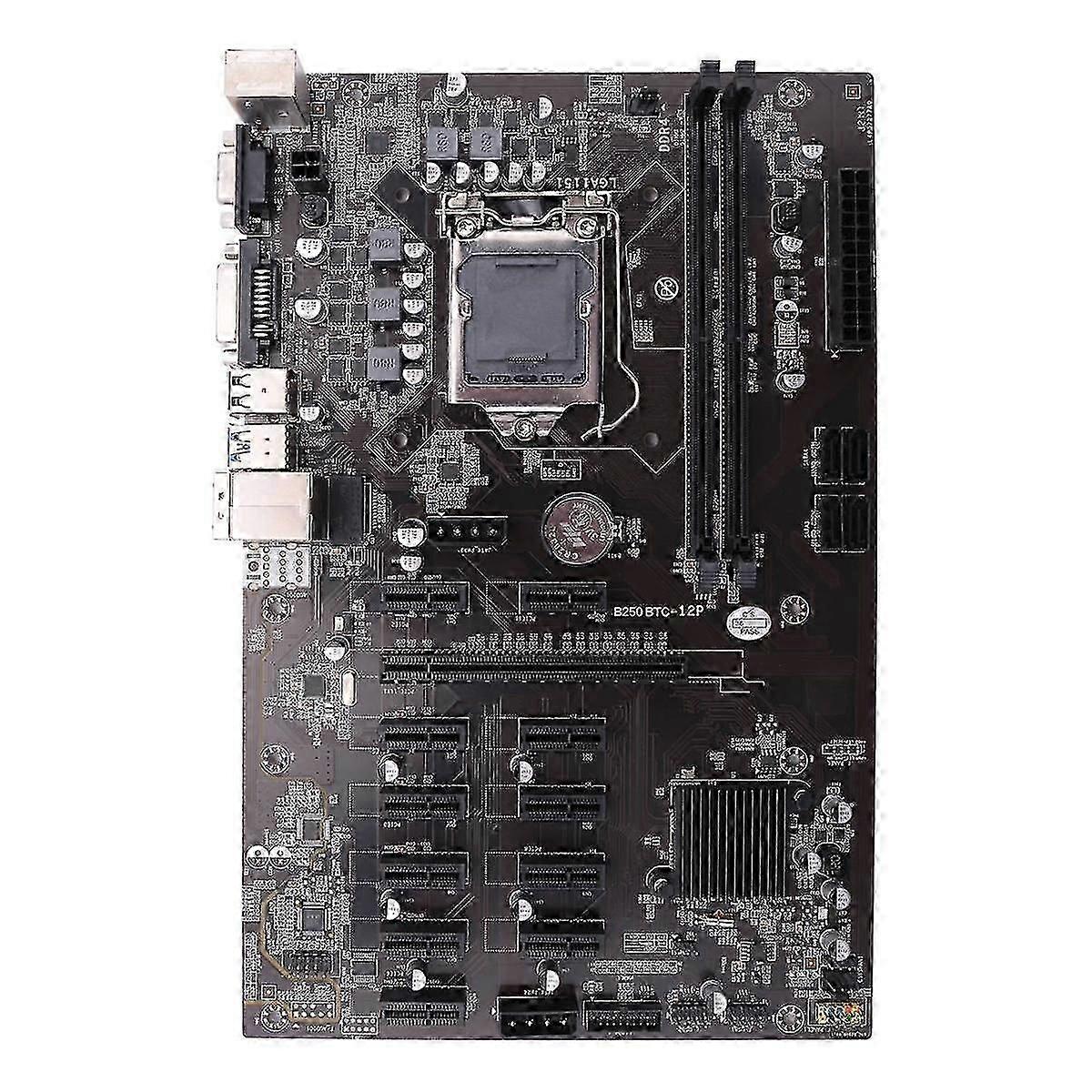 for B250 MINING EXPERT 12 PCIE Mining BTC ETH Mining Motherboard LGA1151 USB3.0 SATA3 for B250 B250