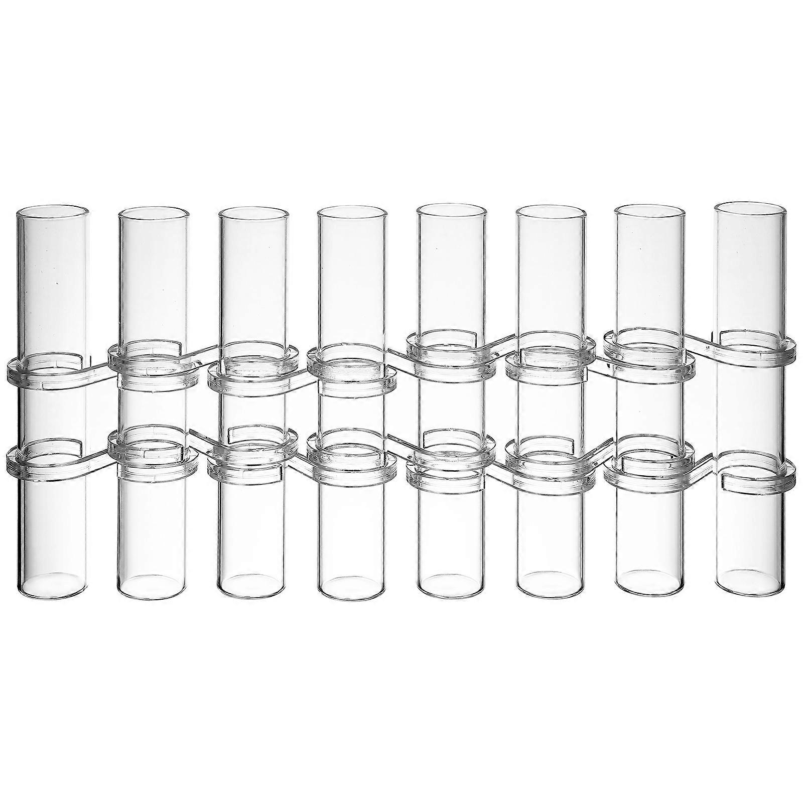 Tube Vase Set for Stylish Plant Arrangement, Featuring Sturdy Construction and Accessories