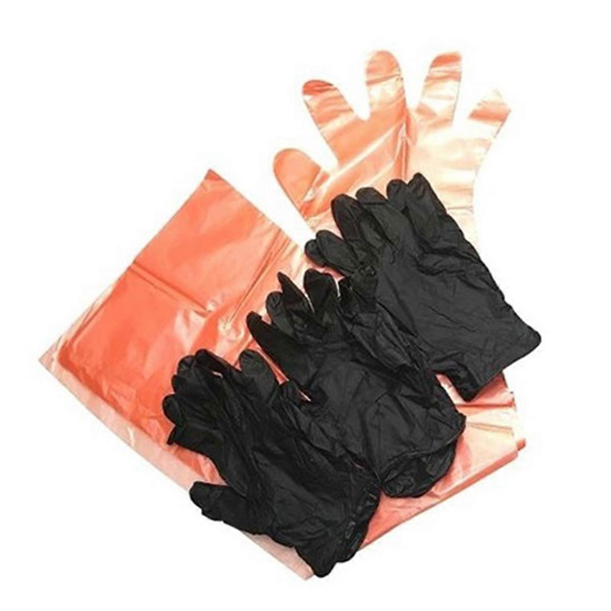Deer Gutting Gloves for Hunt - Field Dressing Gloves