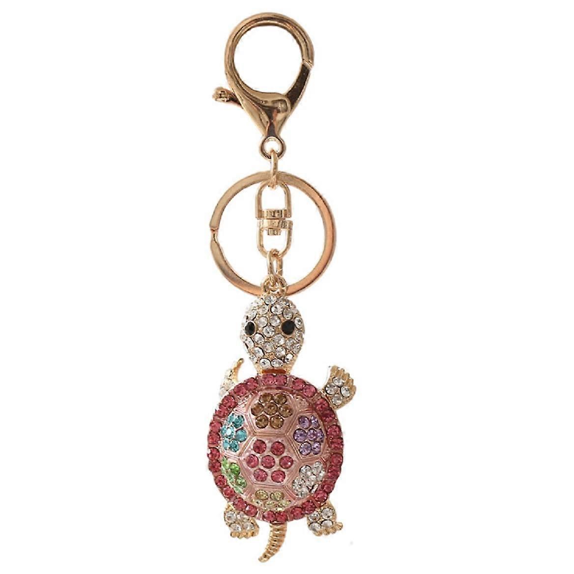 Turtle Keychain for Women, Cute Tortoise Key Chain, Sparkling Sea Turtle Key Ring Ref: 2563