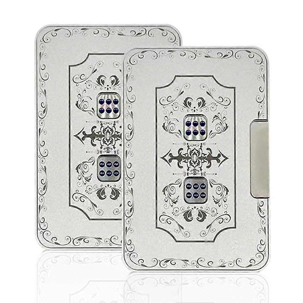 Creative Mechanical Dice Spinner,Mechanical Spinner Fidget Game Toy, Zinc Alloy Auto Playing Cards, Stress Toy for Anxiety Relief,Fun (2)