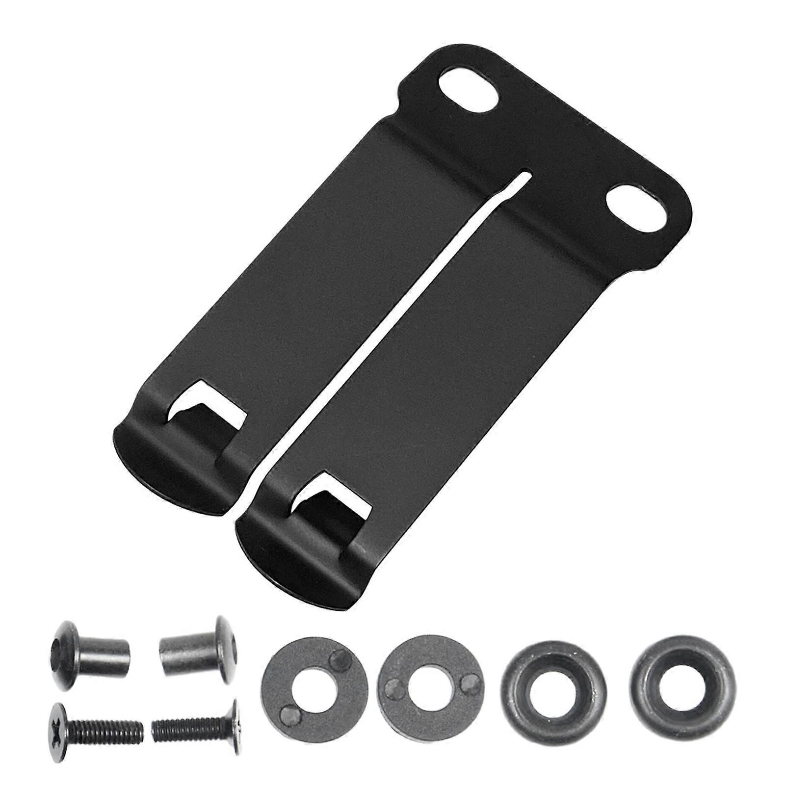 Guns Belt Clip, Low Profile Slim Concealed Carry Easy Install Knife and Holsters Belt Clip Loop With Screw