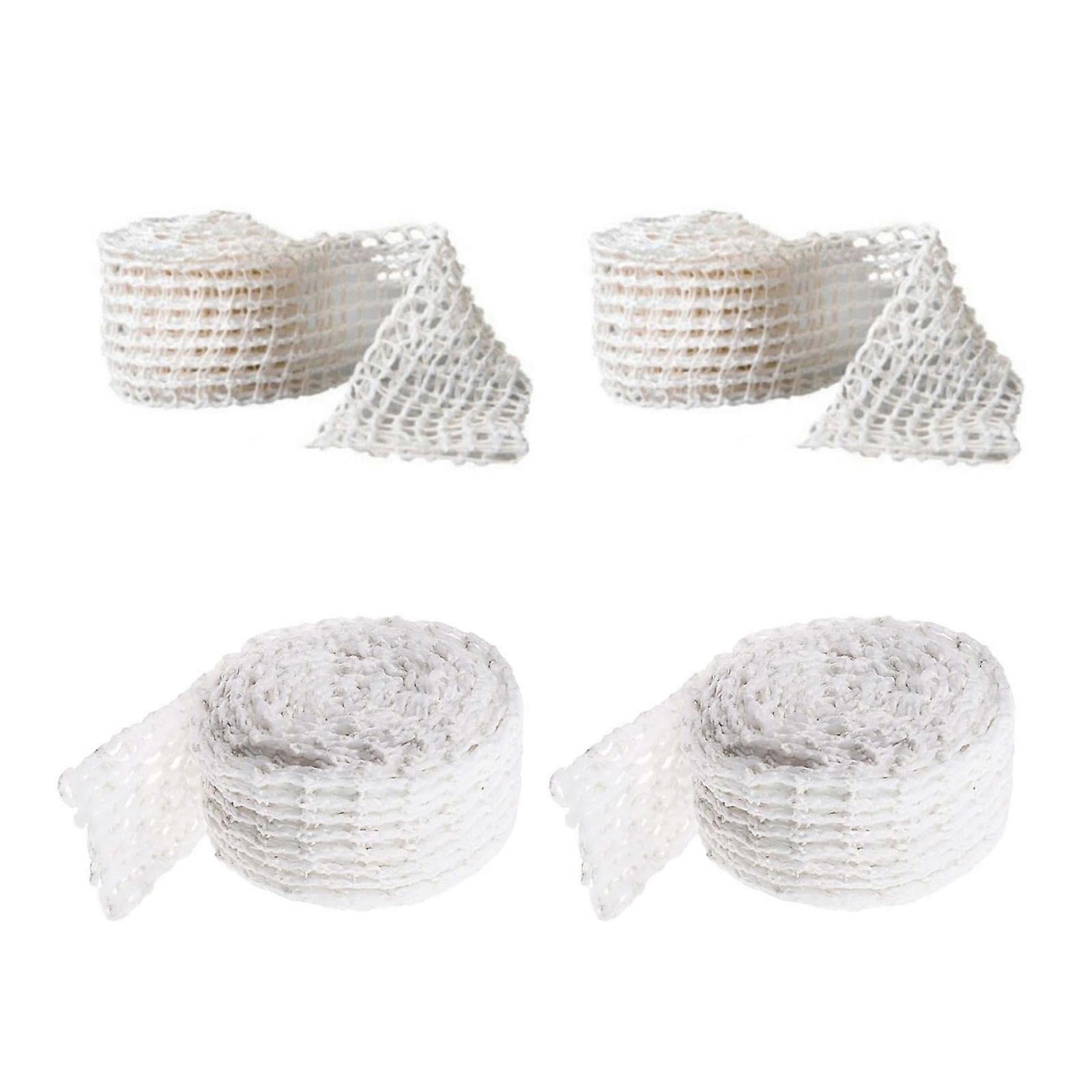 4 Pieces Meat Binding Straps Convenient Meat Cooking Tools Durable Meat Net Food Pack Polyester Fiber Material for Meat