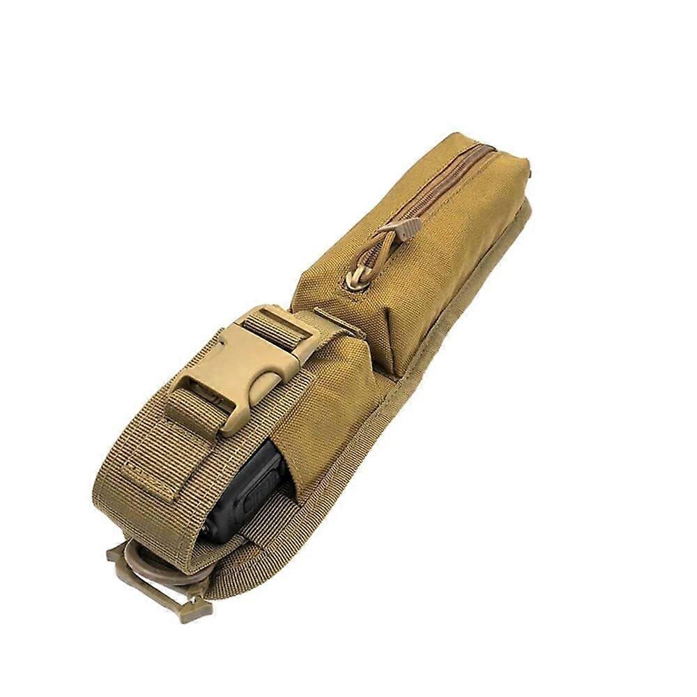 2 pieces  Tactical MOLLE pouch for hunting accessories, backpack, shoulder strap, additional pouch, EDC tool pouches sand