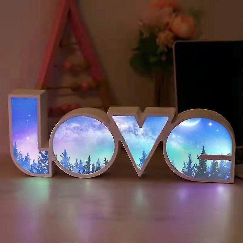 Confession Light Led Letters Love Neon Light Proposal Ins Wind Light Box