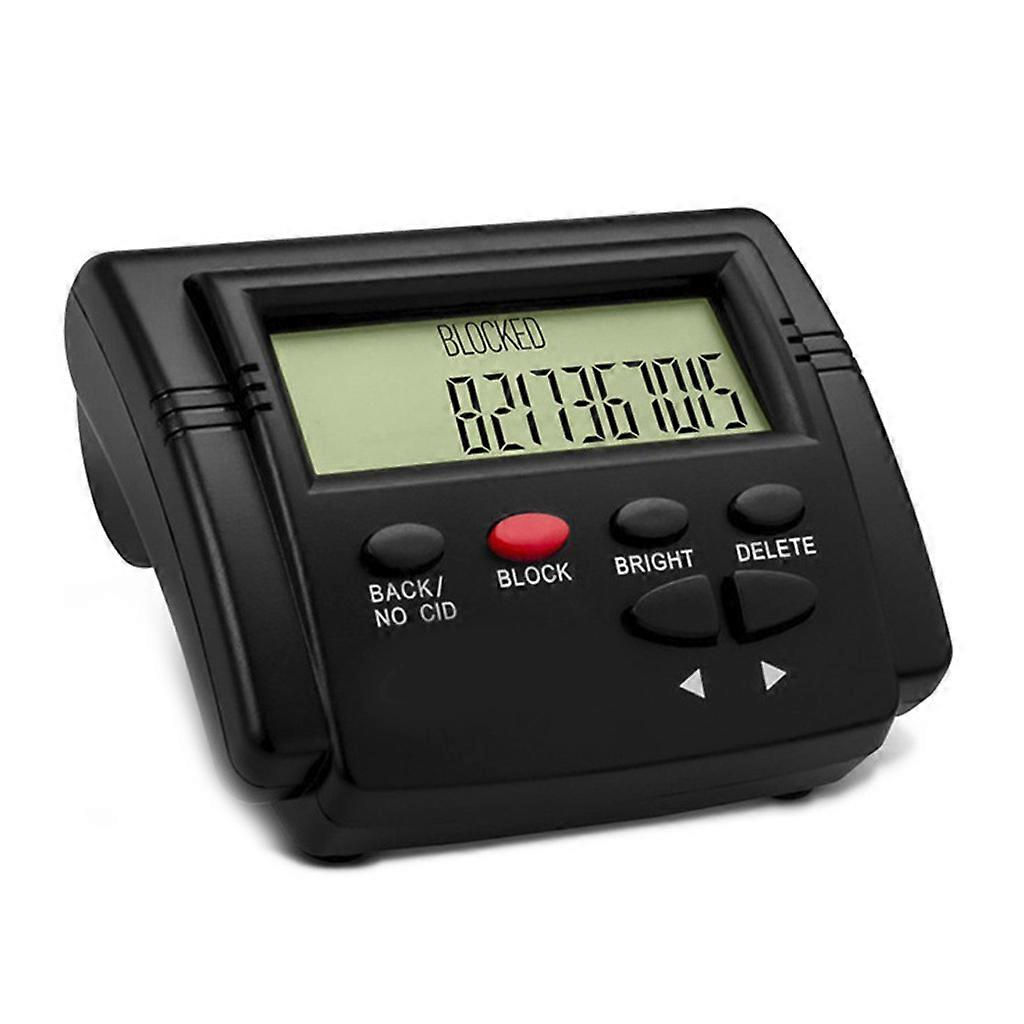 Black Call Blocker for Landline Phones Irreplaceable Call Blocker Display Unique Telephone Accessories Present