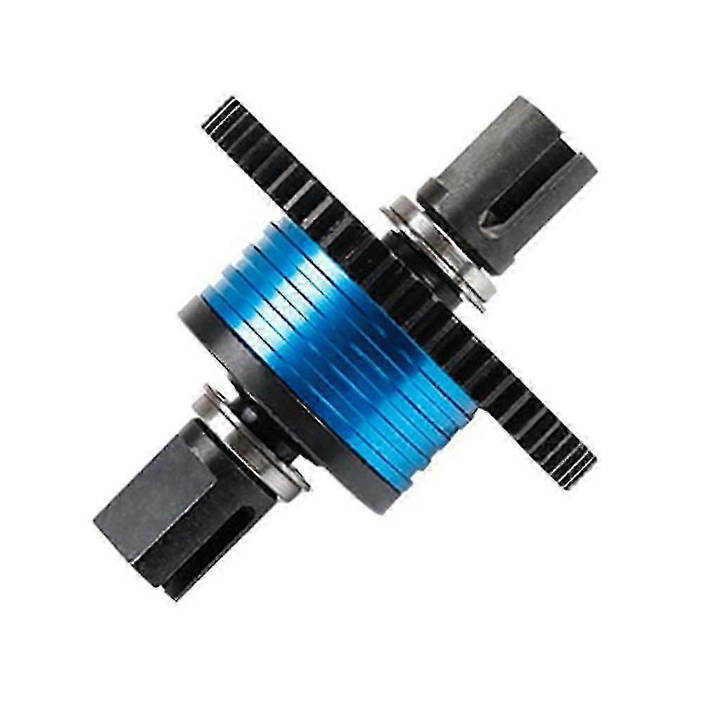 Cnc Aluminum Center Differential Gear Set For 1/5 5ive T ,rovan Kmx2 Rc Car Parts,blue