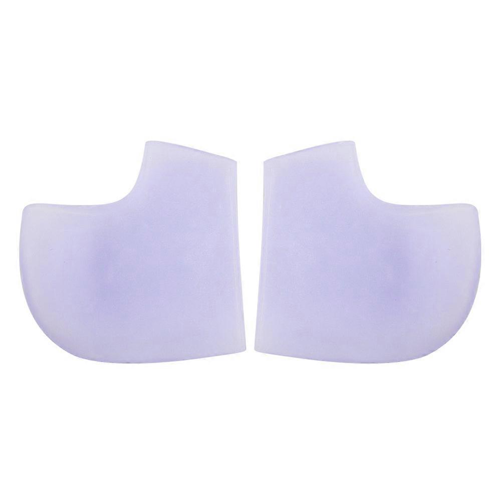 1 Pair One Size Heel Protector Sleeve SEBS Cushion for Plantar Fasciitis Callus Spur