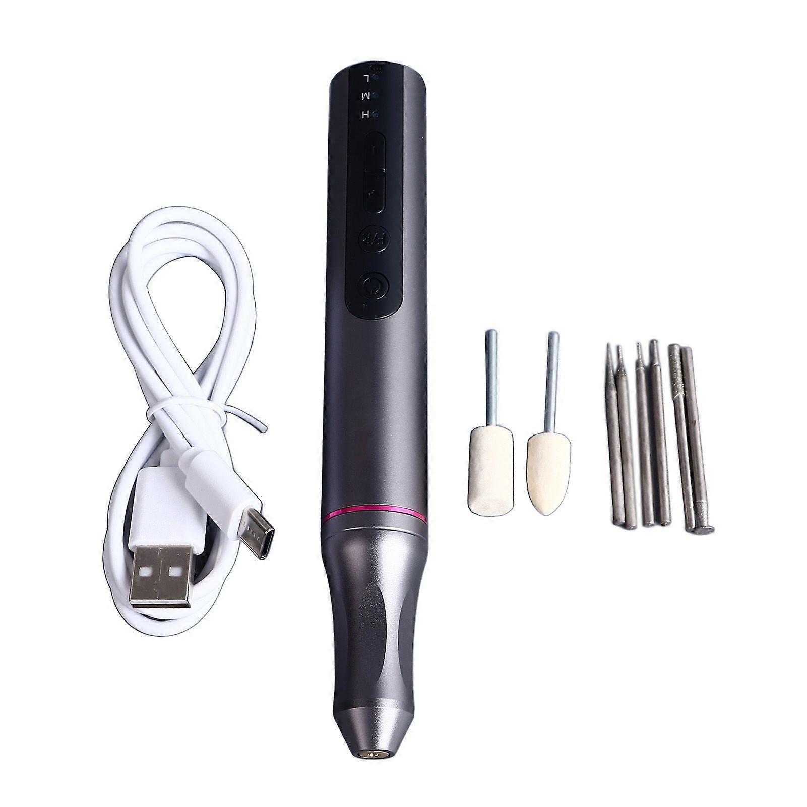 High quality  666F grinding pen rechargeable speed regulating electric grinding