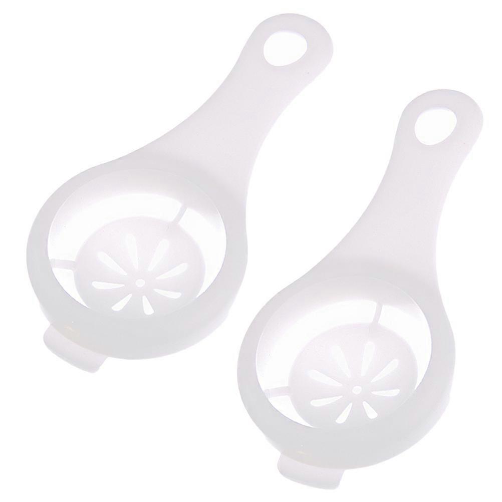 Plastic Yolk Separator Tool Lightweight Egg Sifting Gadget for Efficient Cooking & Baking Kitchen Essential for Separating Egg Whites from Yolks