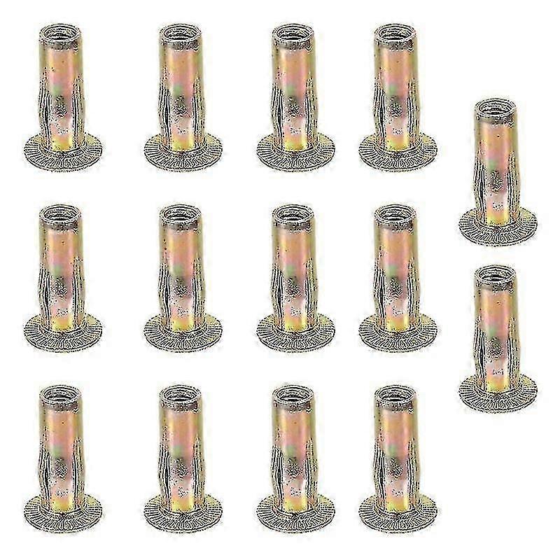 2.75X1.5cm Color Zinc Wire Caps & Nuts 15pcs Professional Threaded Nuts Multipurpose Lantern Type Sc