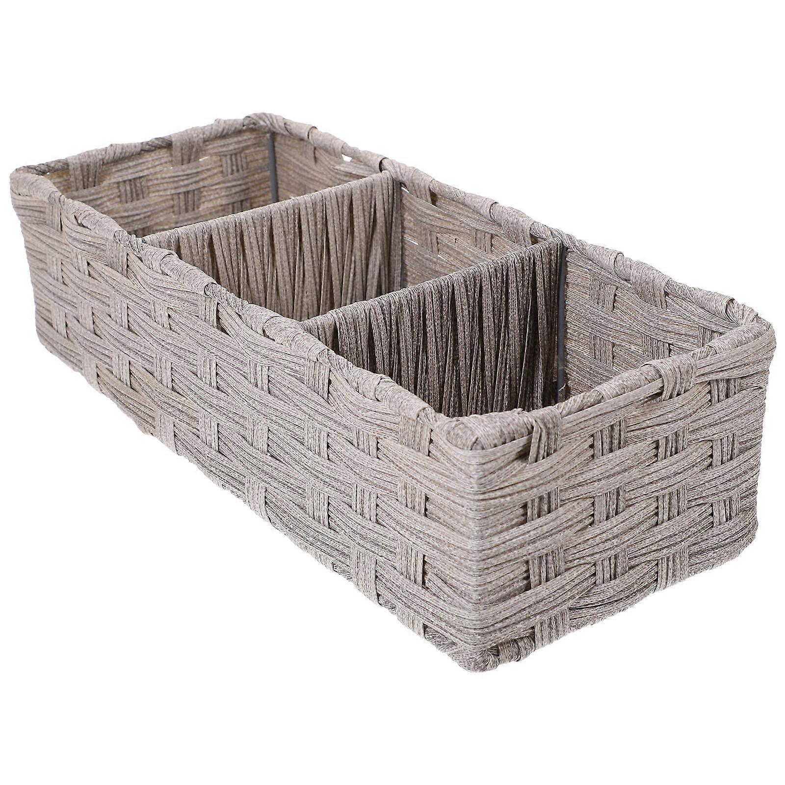 Decorative Storage Baskets Rectangular Storage Case Students Teachers 1Pcs