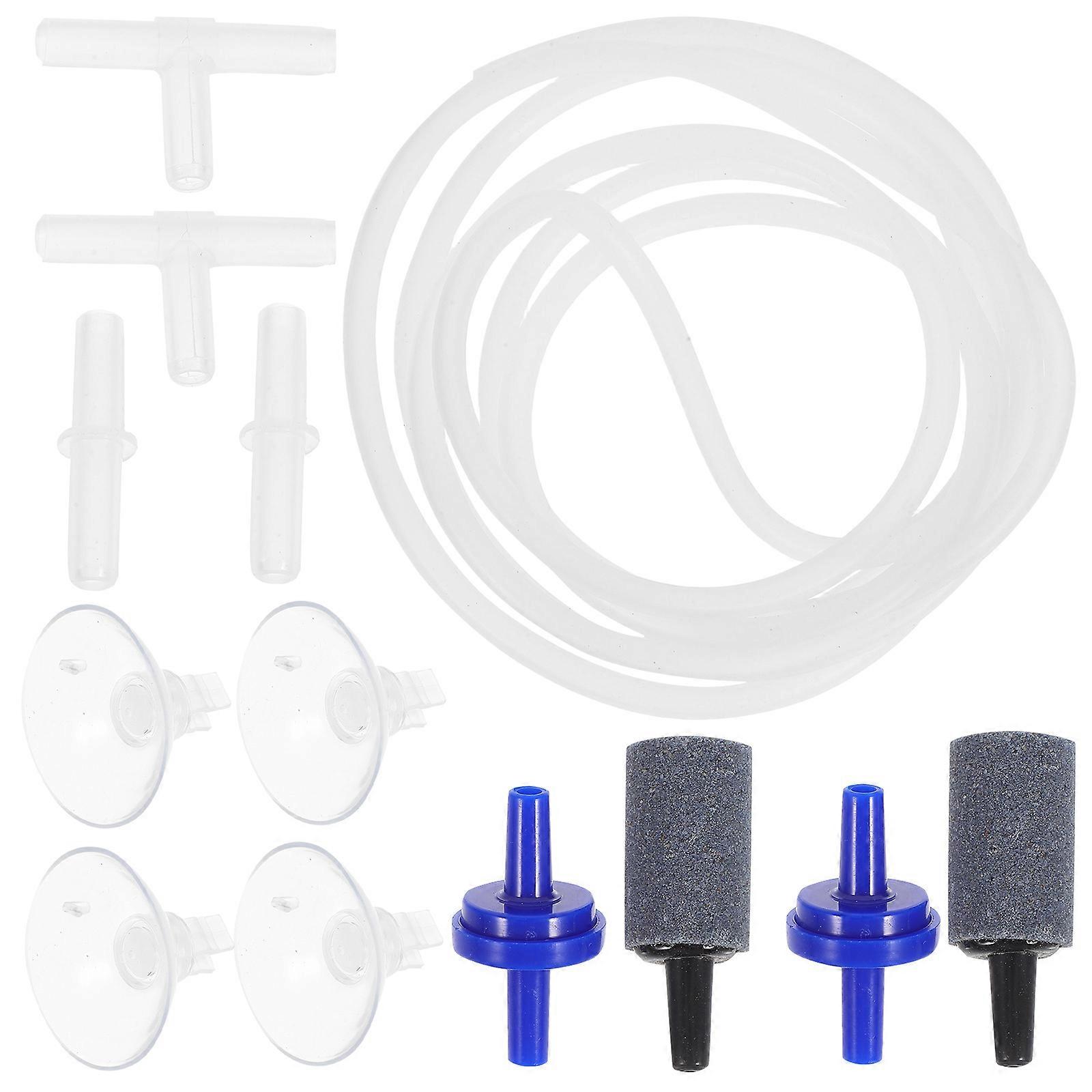 Air Pumps Valves Supplies For Aquarium Enhanced Oxygen Supply Assorted Tank Accessory 1Set
