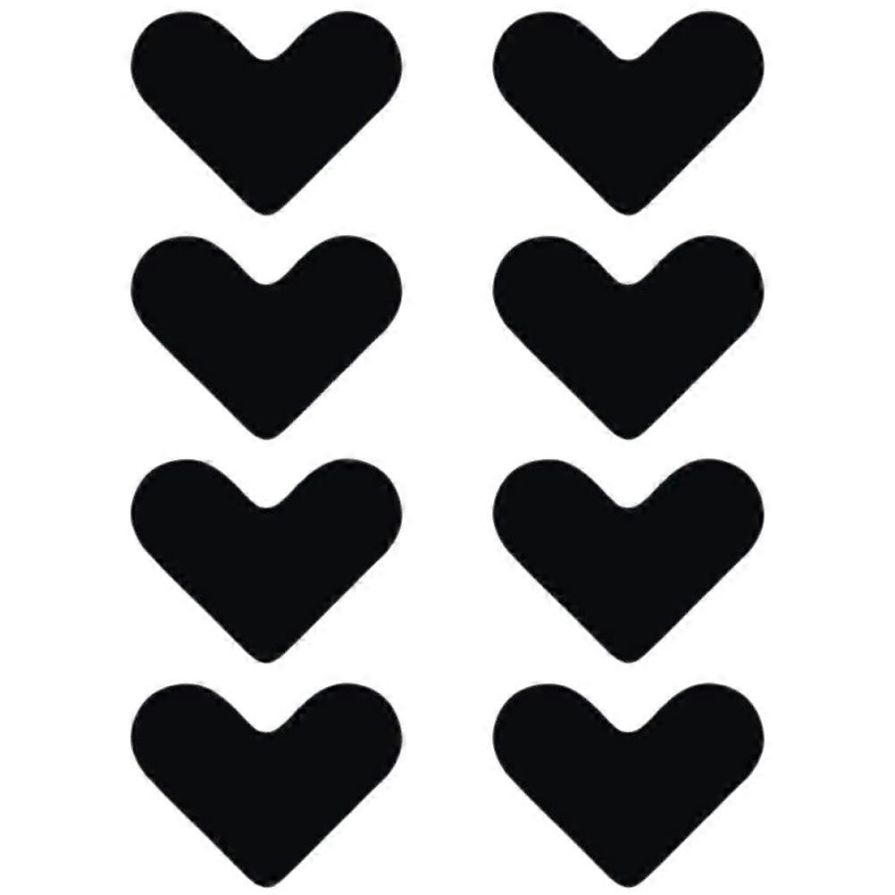 Nonslip Tape Carpet Pad Heart Shaped Rug Nonslip Stickers 8Pcs