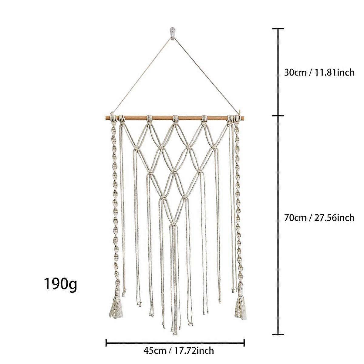 Håndvevde fotoklipptepper med klips