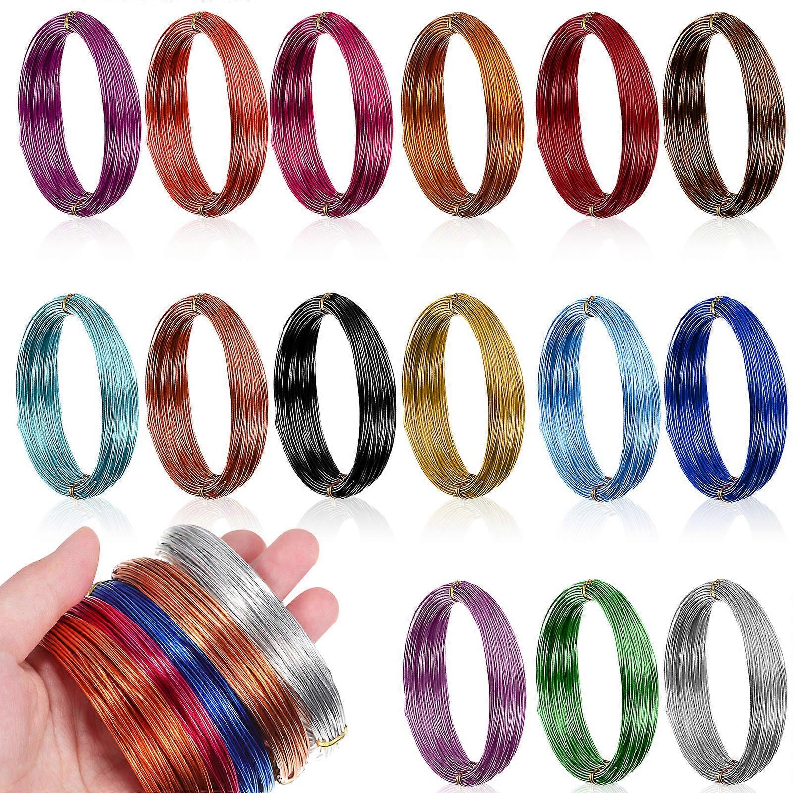 Aluminium Wire For Crafts Anodized 1.0mm Diameter 10m Length 15 Rolls