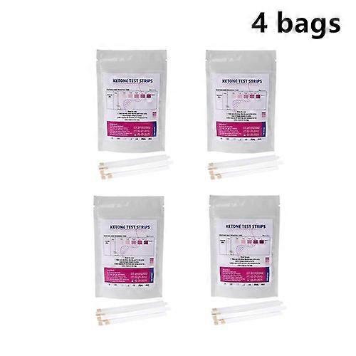 1-10 bags urine ketone test strips keto acid ketone production strips(100strips/bag)