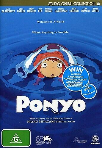 Ponyo DVD - Region 1