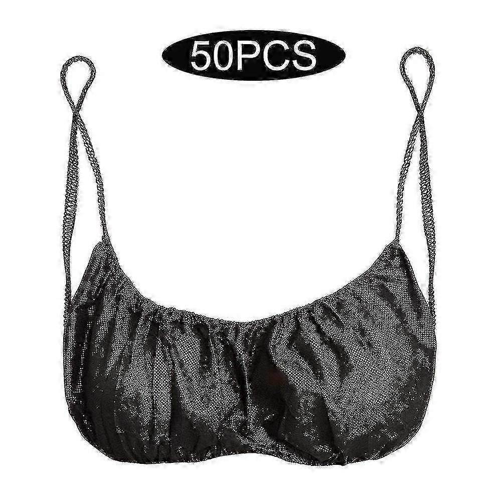 50 قطعة حمالة صدر يمكن التخلص منها لرذاذ تان ، صالون سبا يمكن التخلص منه أعلى الملابس الداخلية عالية الجودة