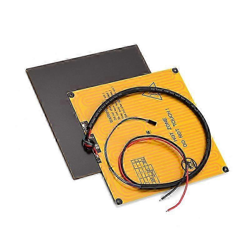 220*220mm Ultrabase Platform Glass Plate Build Surface + Aluminum Heated Bed Hotbed 12v With Wire Cable For Anet A8 A6 For Anycubic I3 Mega For P802m-