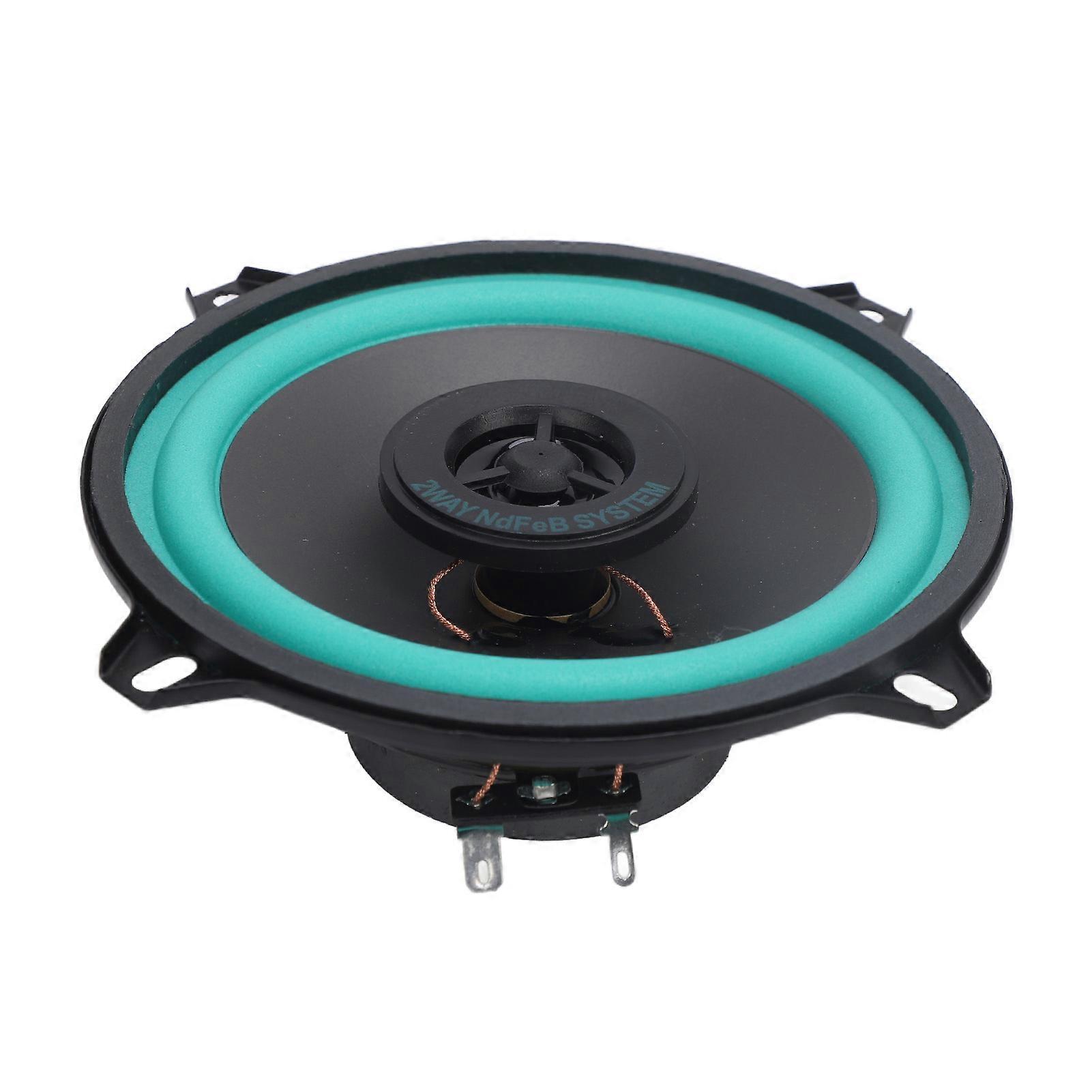 Haut-parleurs stéréo coaxiaux pour voiture, gamme complète de fréquences, impédance 4 ohms, sensibilité 90 dB, tweeter à dôme 5 pouces (SKU VO‑502)