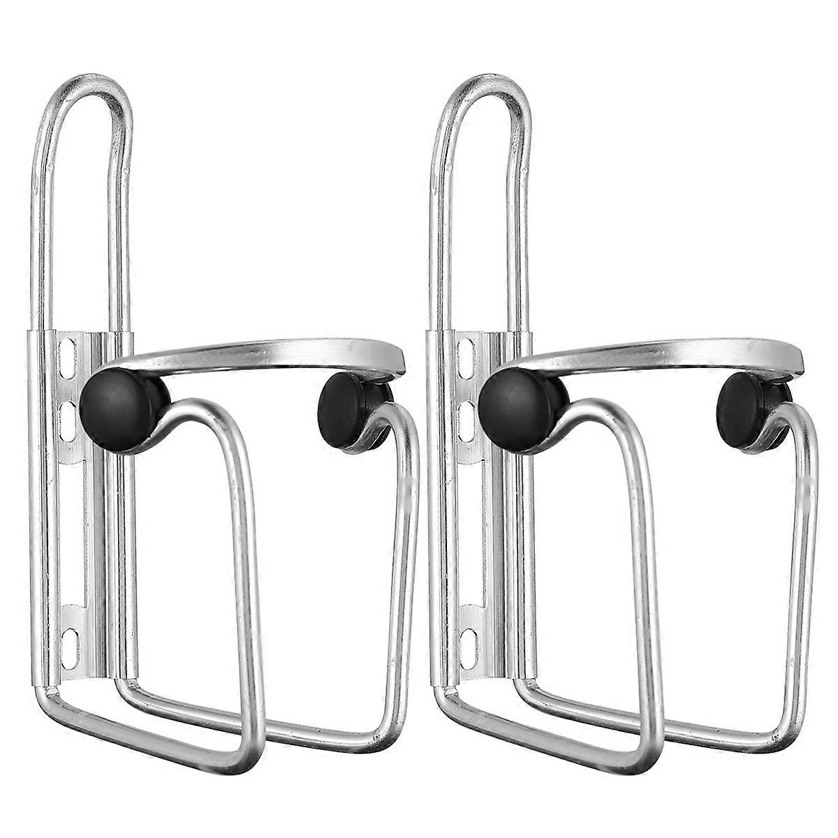 Here's a refined and professional product description based on your input:
**2pcs Aluminum Alloy Bike Water Bottle Holder Rack – Durable Outdoor