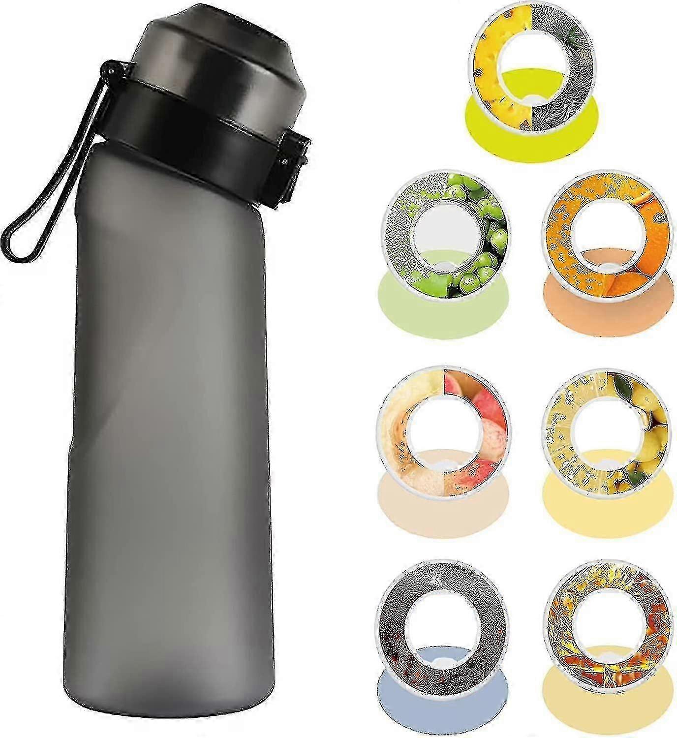 Air Up Water Bottle Flavour Pods Bottle With 7 Fragrance Accessories, Portable Flavoring Bottle With Flavour Pods For Excercise Promote Drink Water Li
