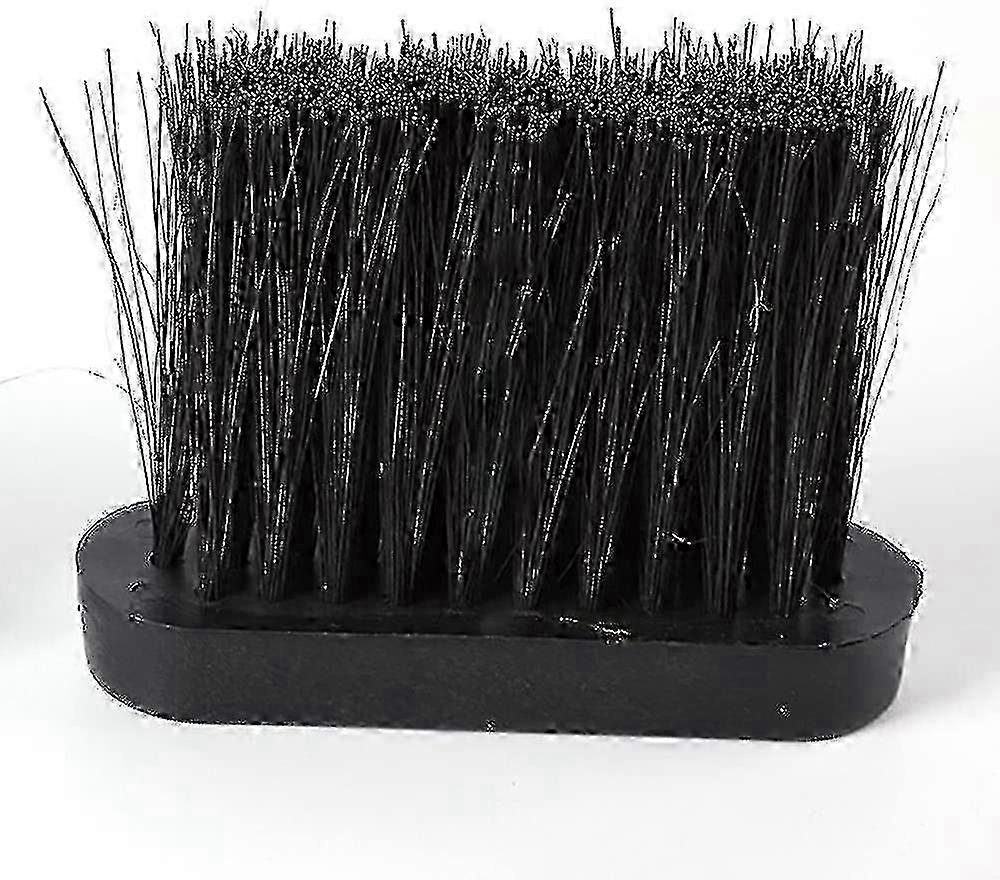 2 Pcs Oblong Hearth Brush Head Replacement for Fireside Companion Sets, Ideal for Maintaining Your Fireplace Clean and Tidy