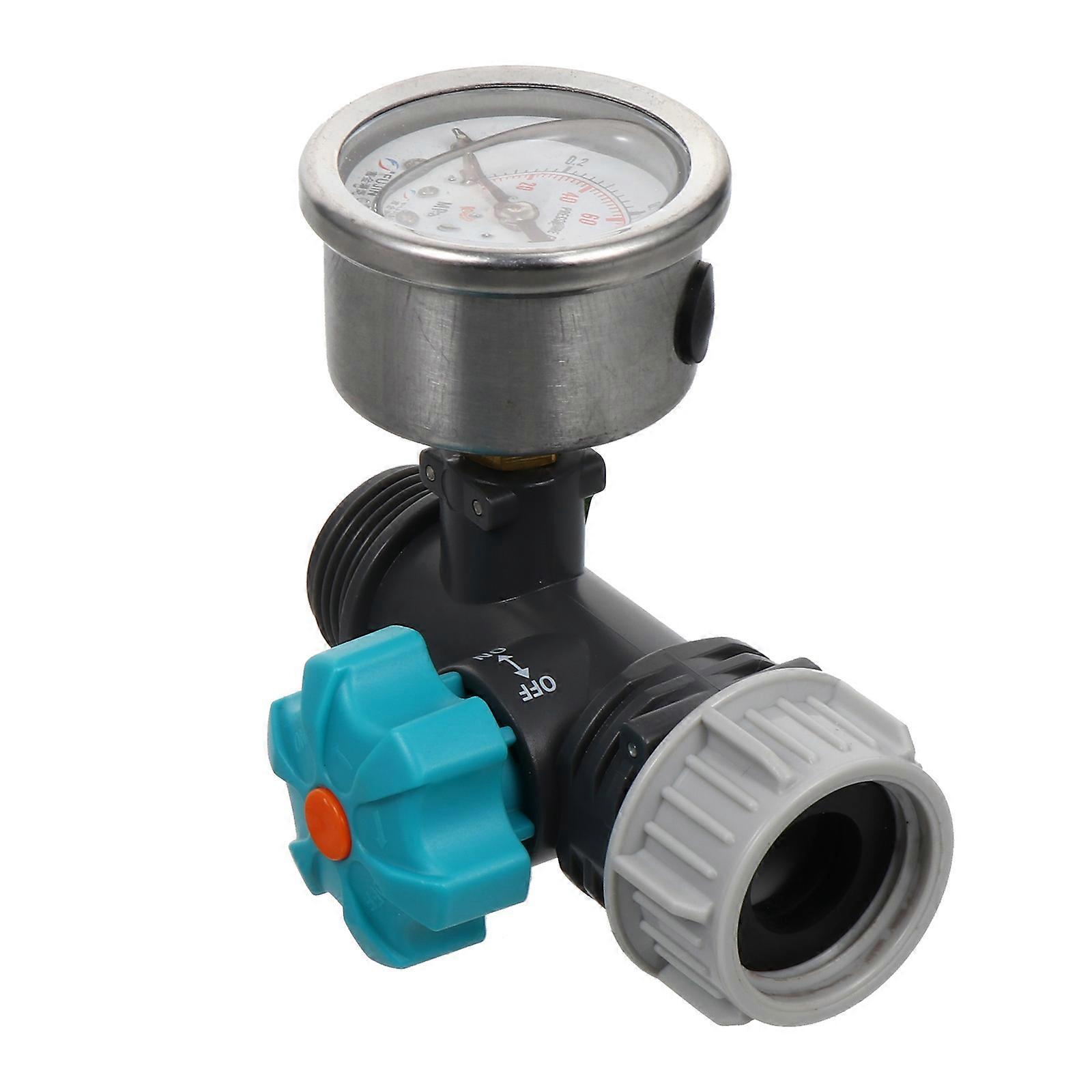 Regolatore di pressione dell'acqua portatile Regolatore manuale in rame ABS per irrigazione da giardino, prato e sistemi di filtraggio per piscine