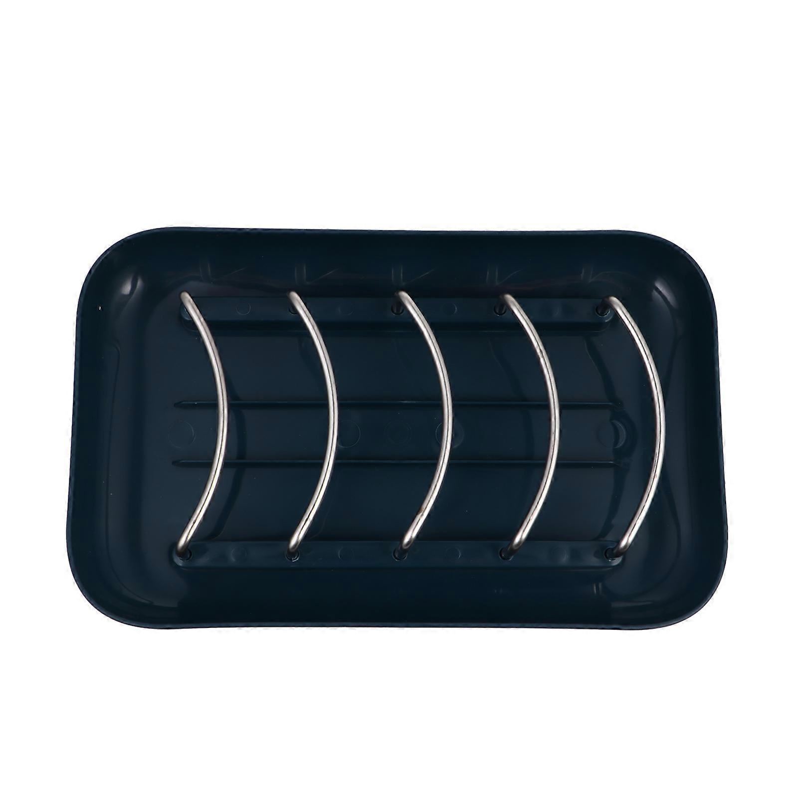 Dishes Drying Rack With Tabletop Tidiness Function For Kitchenware In Green 1Pc