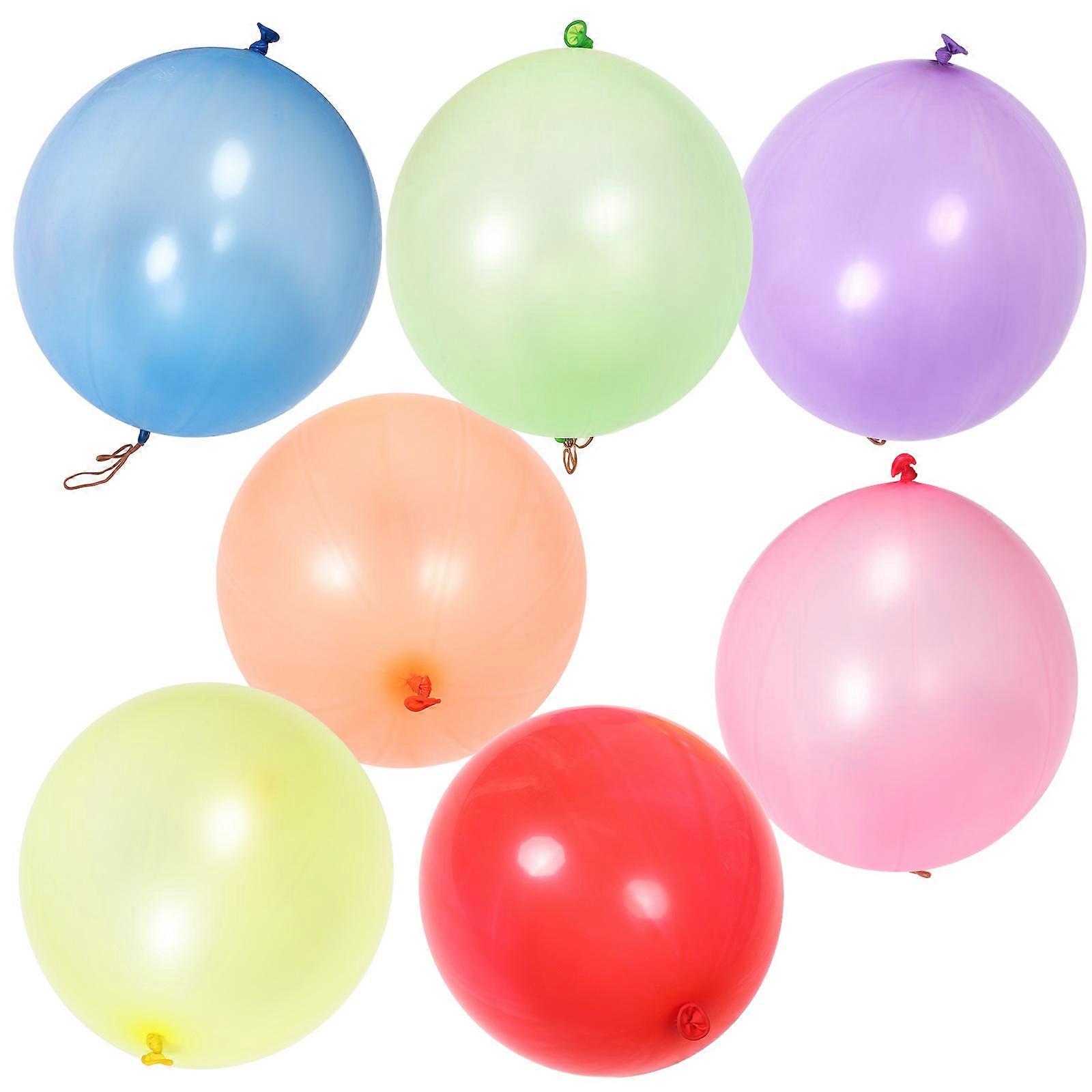 שק אגרוף בלונים אגרוף מסיבת אספקה אדום 22x8 ס"מ 50 יחידות