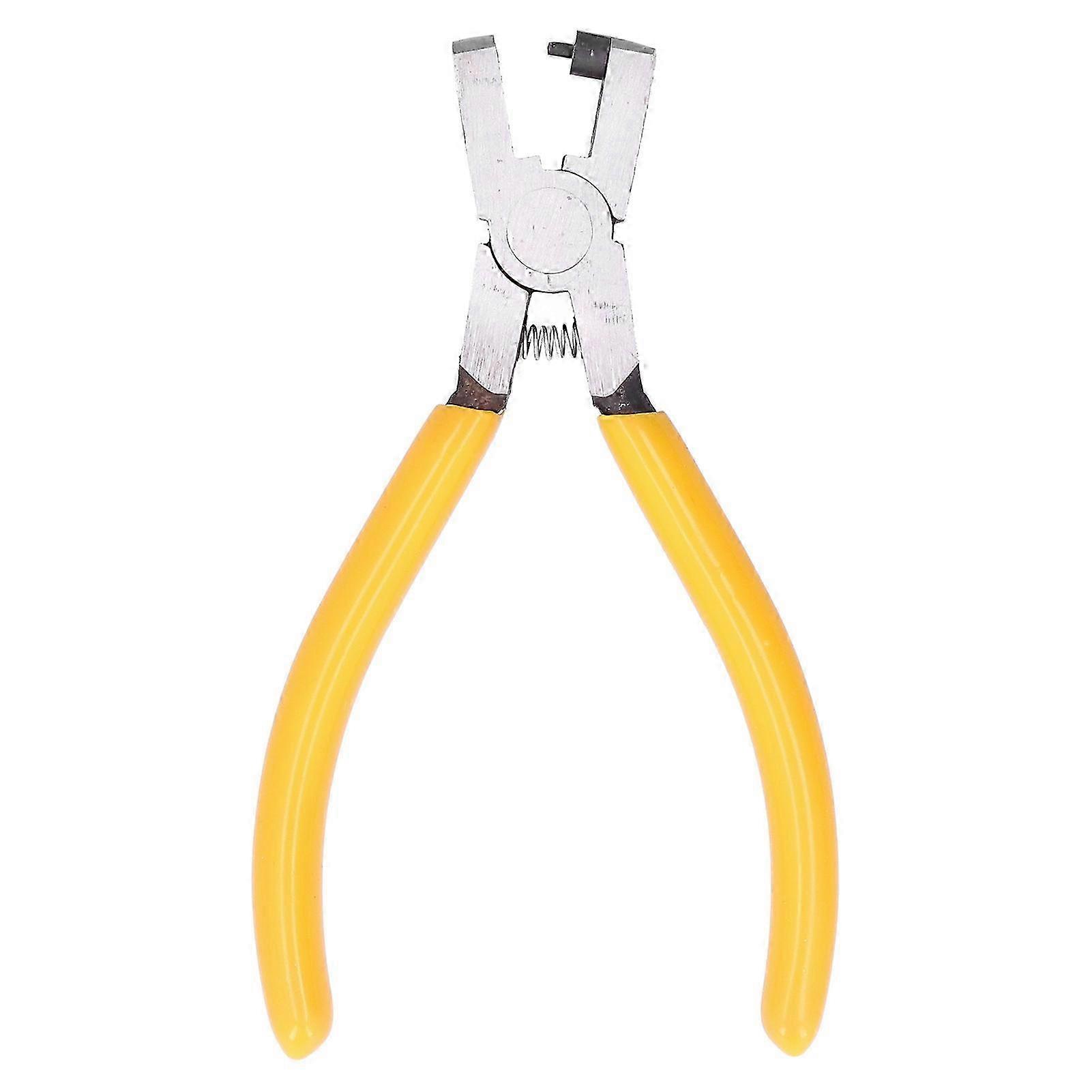Punch Pliers Iron Punching Tool with Spring Tension for Leather Craft Making Hardware Tools