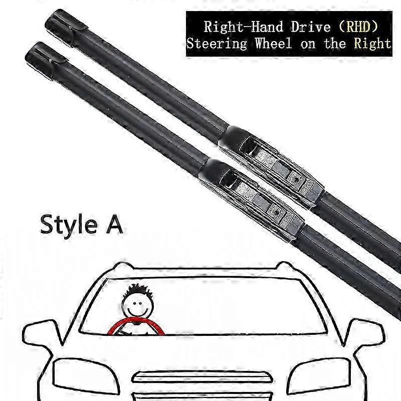 Front Wiper Blades for Great Wall Haval H6 2017-2024 Windscreen Cleaning Car Accessory