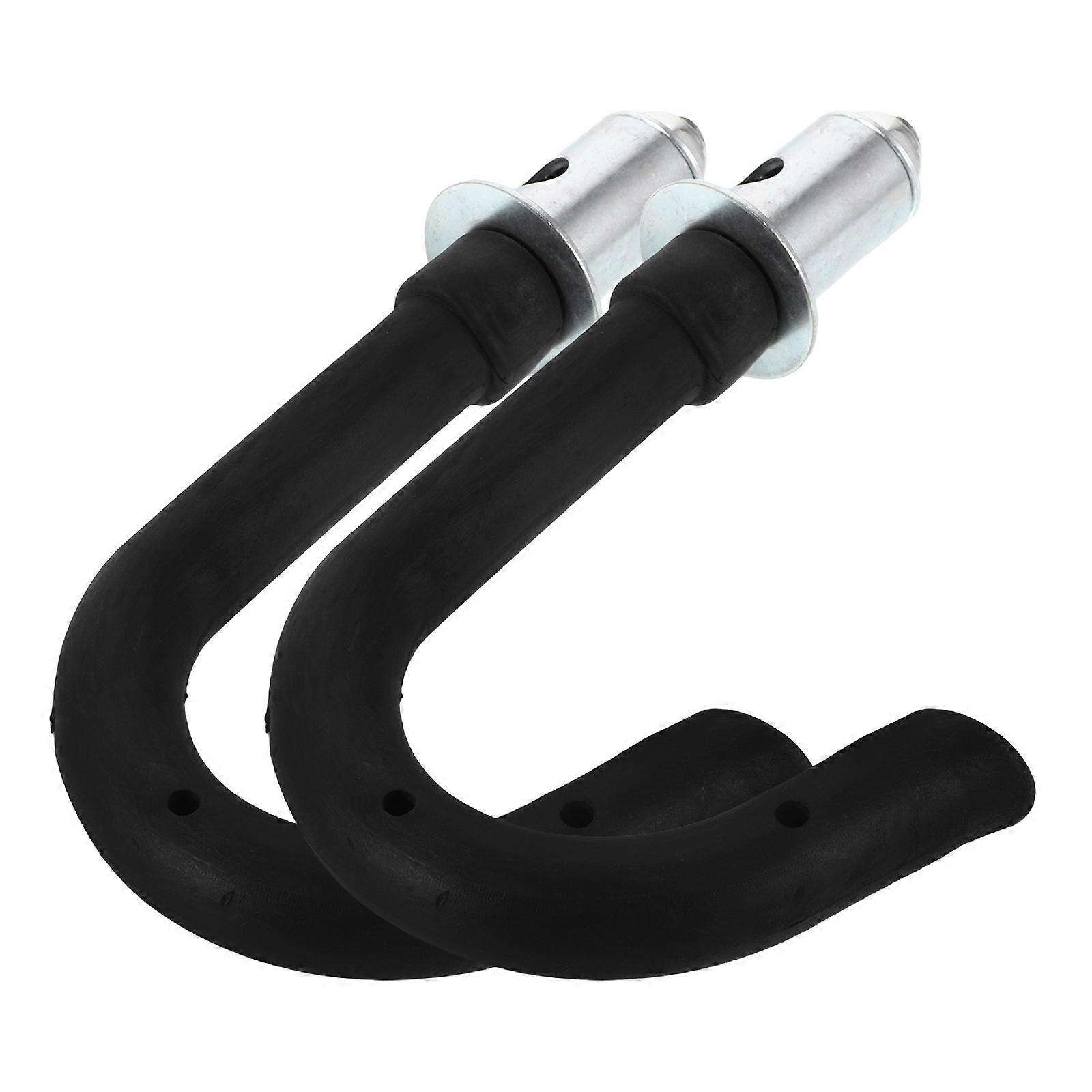 Ladder Hooks for Telescoping Ladders – Heavy Duty Wall Mount Hangers Grip and Stability for Wet Environments and Efficient Roof Extension Storage