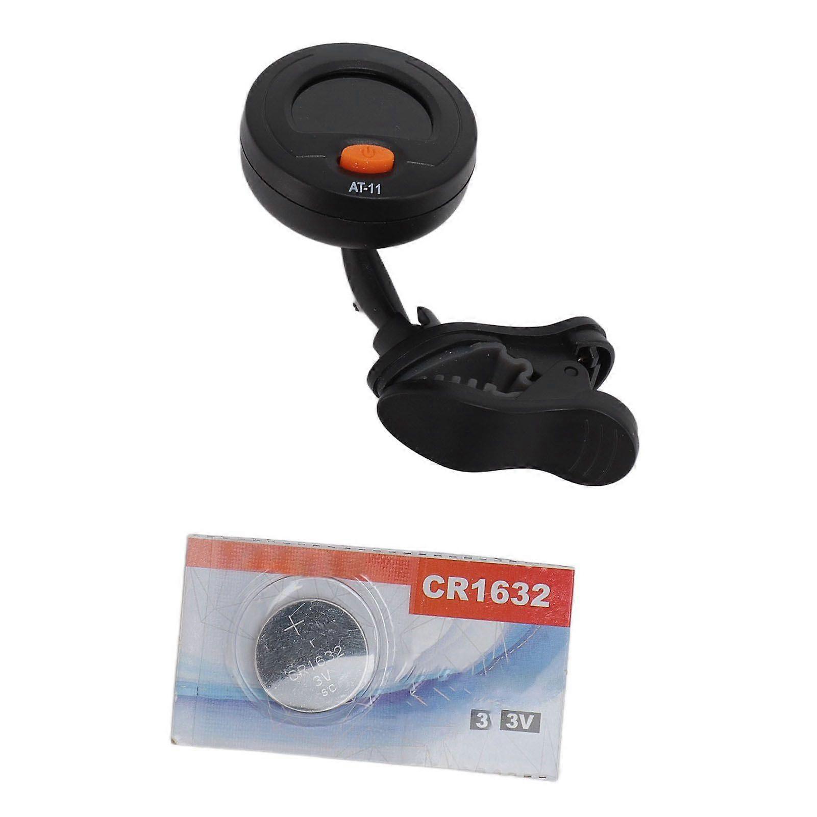 2025 Dernier Modèle Clip On Tuner 12 Equal Temperament Tuner Numérique