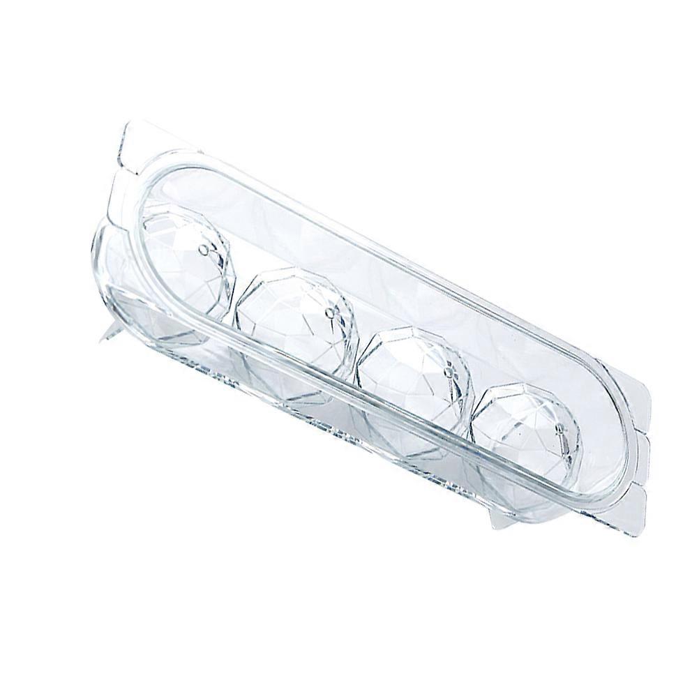Sphere Ice Tray Ice Cube Tray For Juice Summer Transparent 7.27X2.16X1.41INCH Taste 1Set