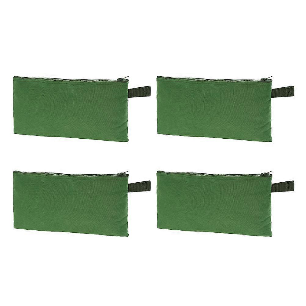 Work Tool Bag Heavy Duty Rectangular Green 30X20X1CM 4Pcs
