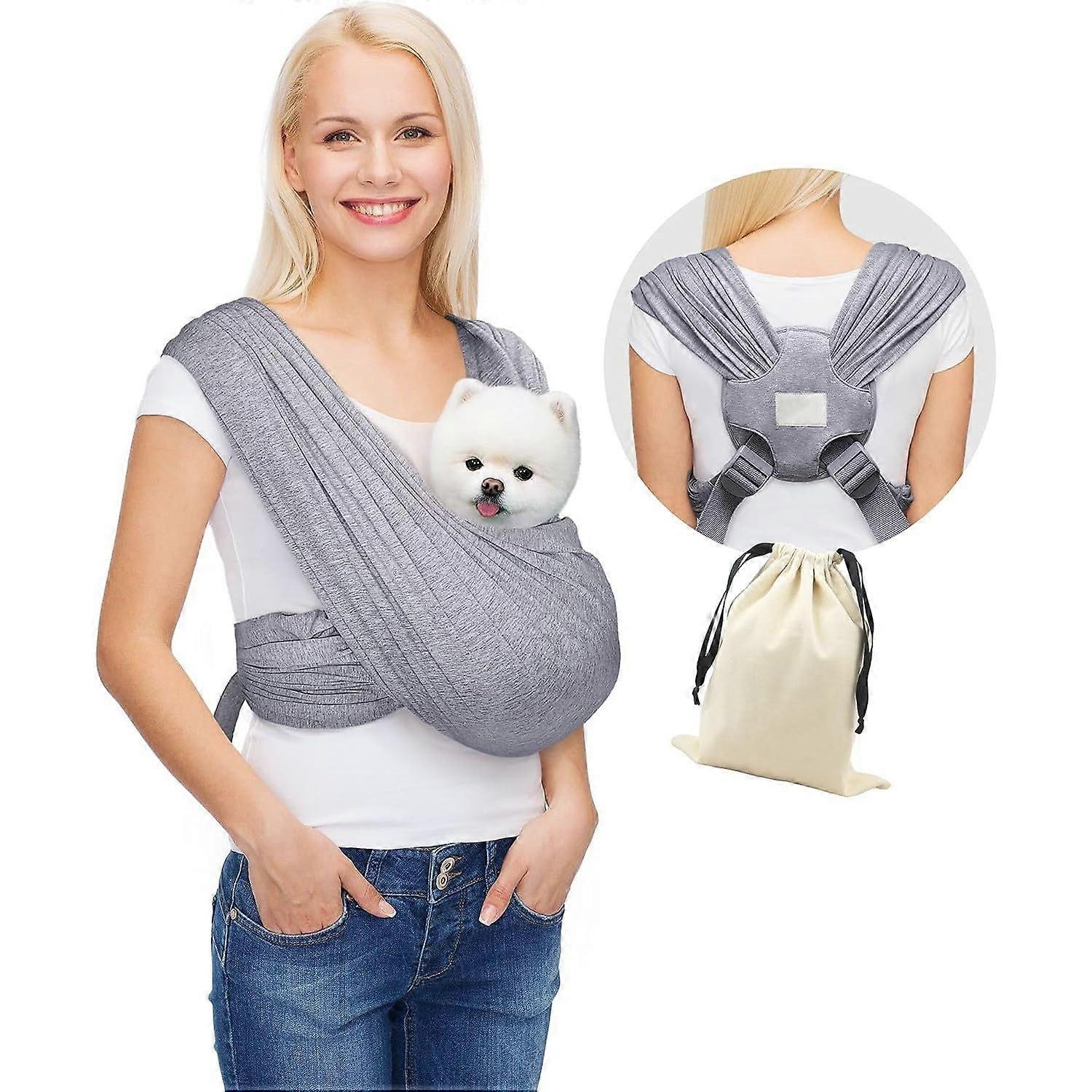 Portable Pet Carrier Bag, Breathable and Soft, Adjustable for Cats and Dogs, Foldable with Storage, Ideal for Outdoor Walks and Travel