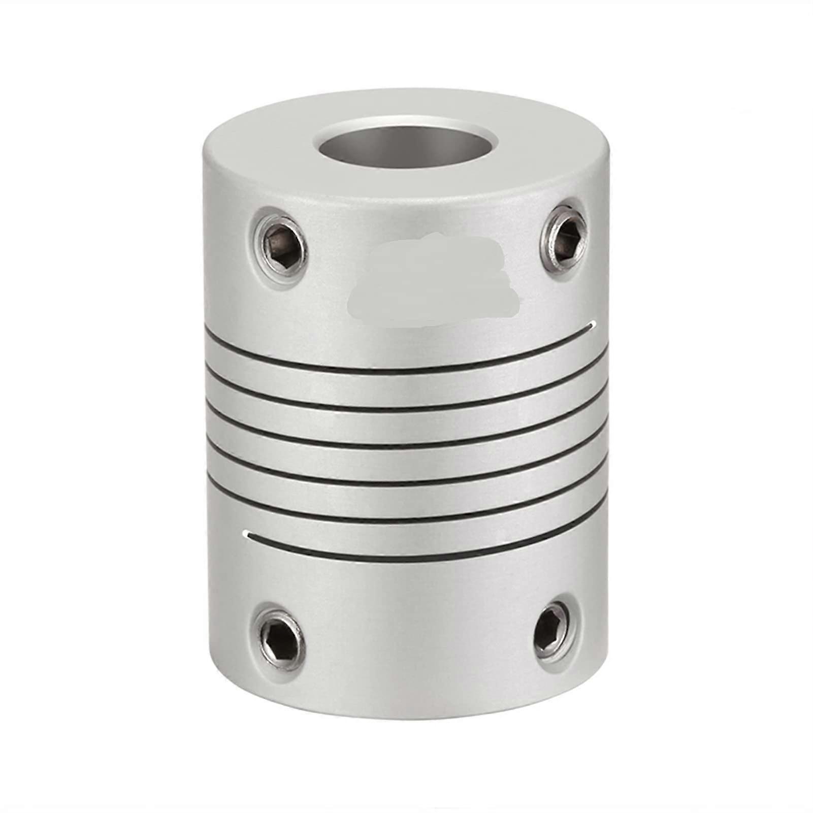 C-Coupling Flexible Coupling Aluminum Alloy 19x25 Motor Gear Connector 6.35mm to 8mm Inner Diameter with Wrench