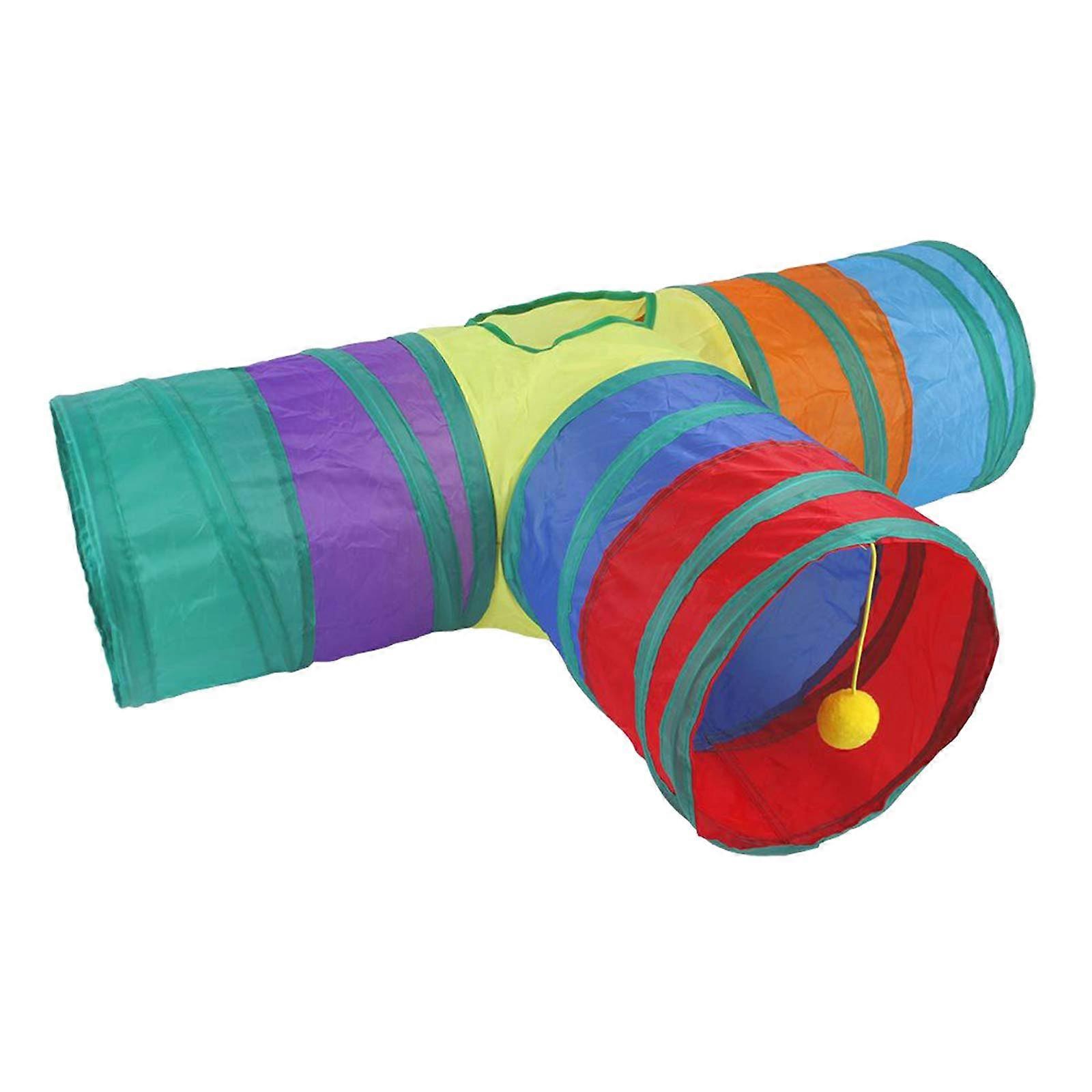 Cat tunnel, crawl tube, children, kittens, rabbits, tunnel, interactive climbing toy