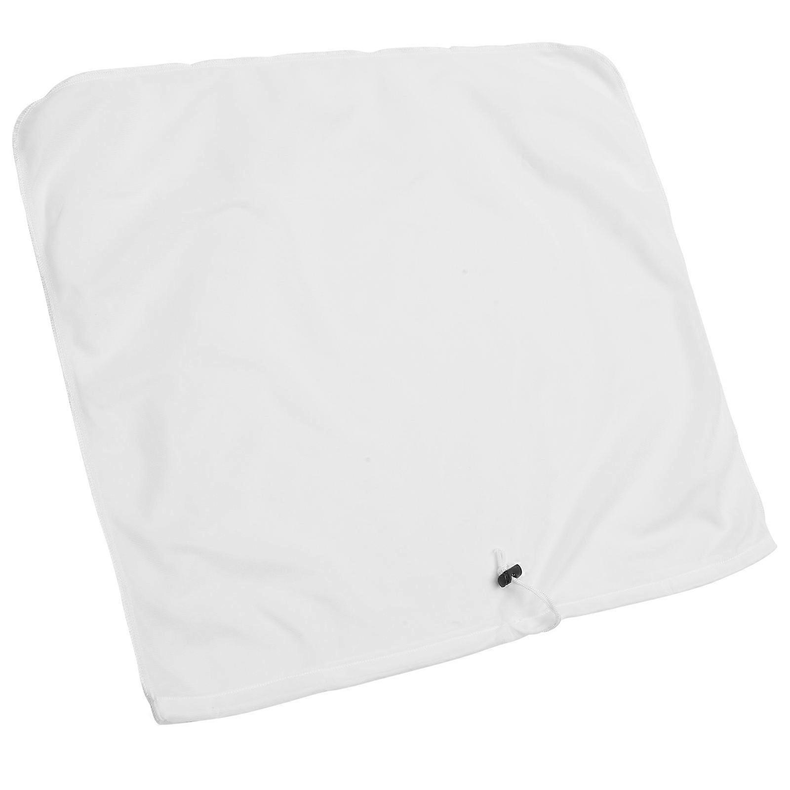 Large Drawstring Strainer Bag Polyester For Home 66X56CM Reusable 1Set