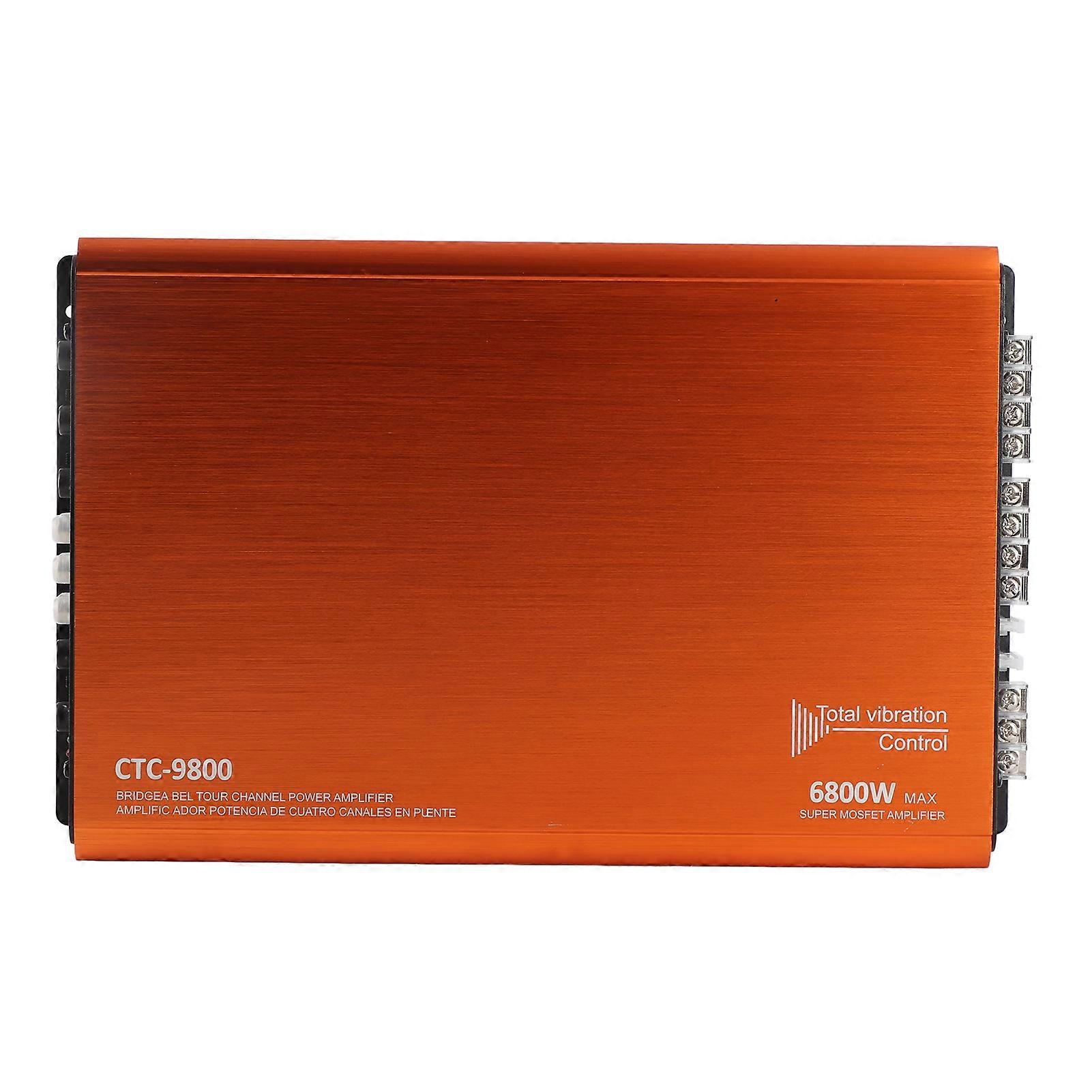 Car DSP amplifier 6800W high power for universal audio system