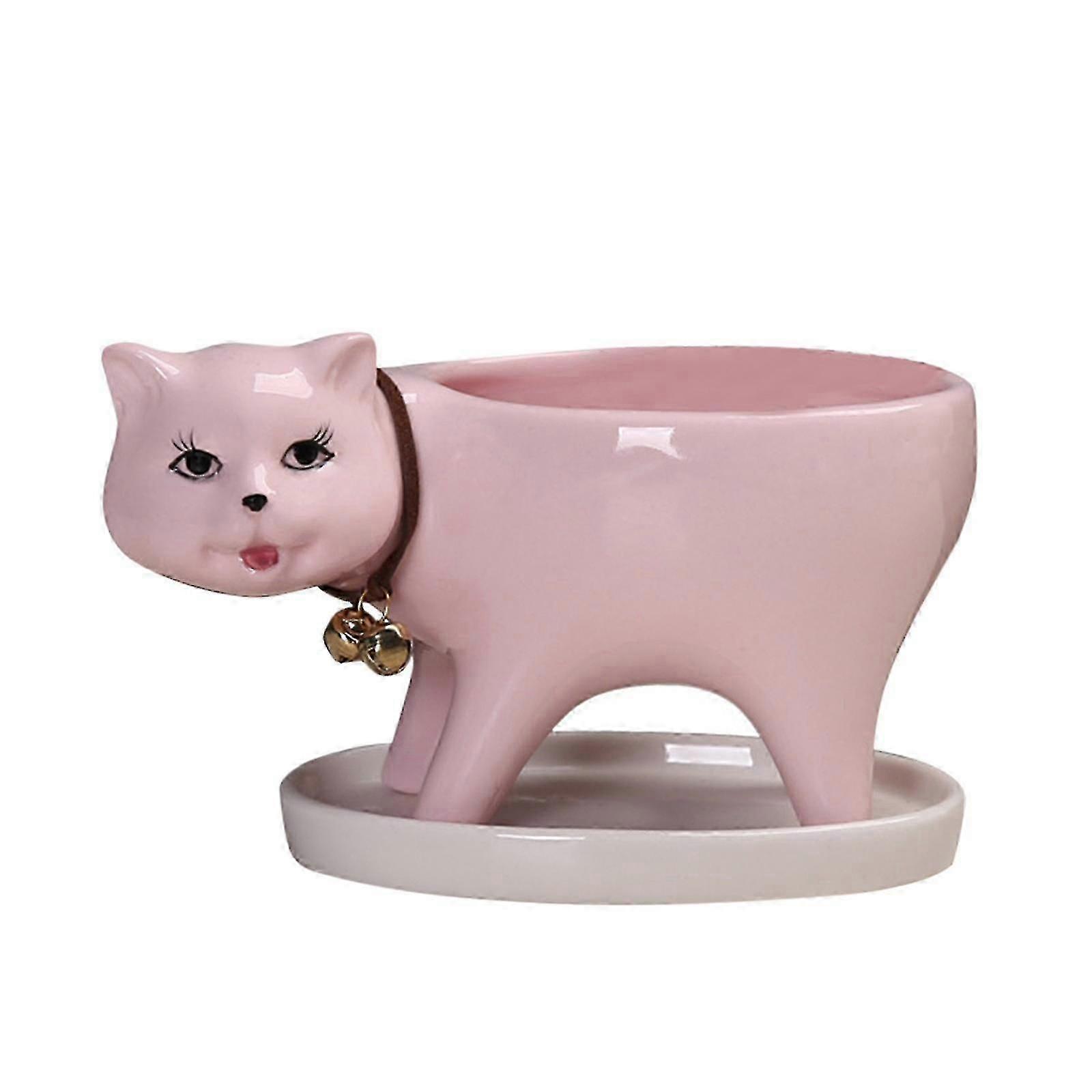 Mini Flowerpot With Drainage Function Miniature Ceramic Flowerpot