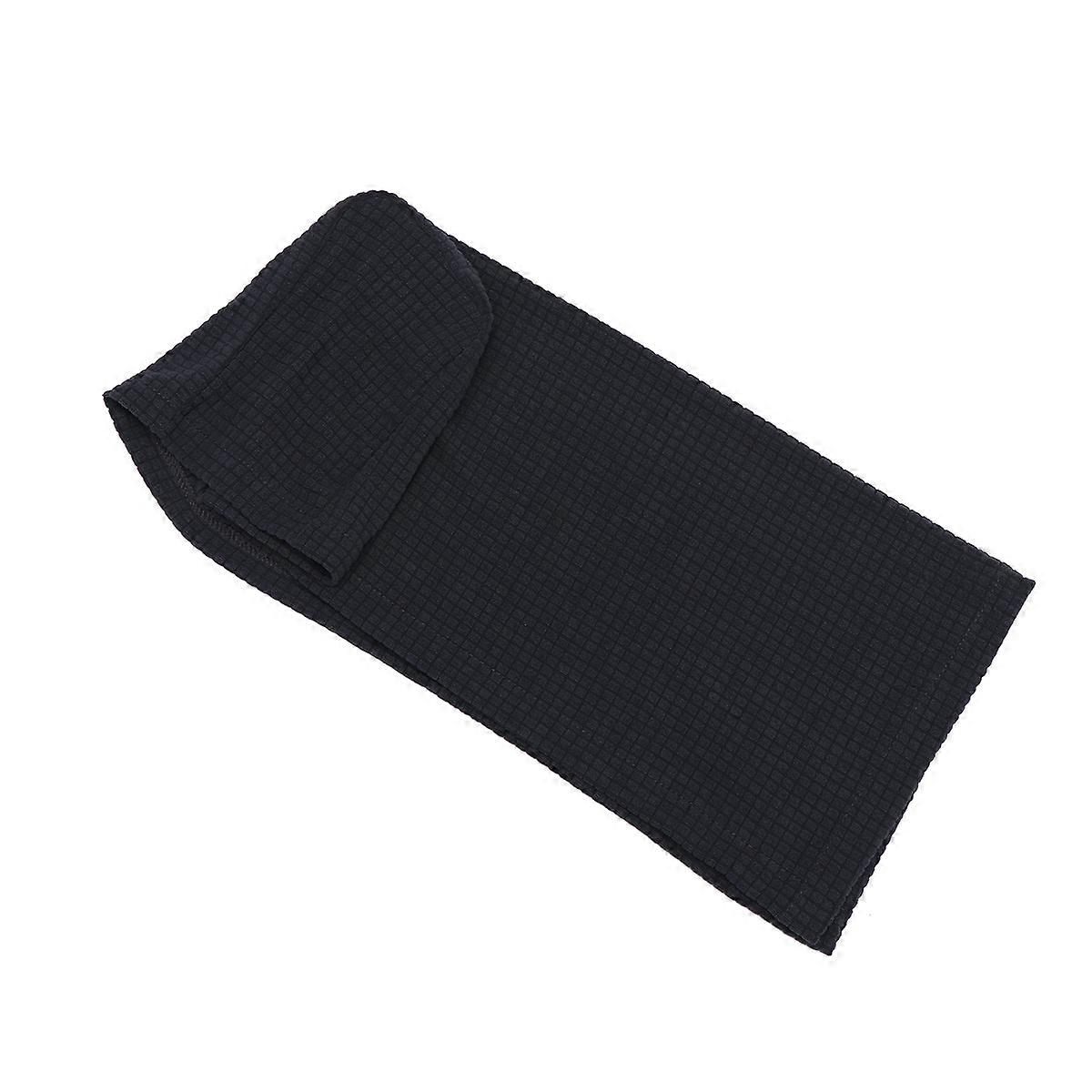 Sofa Armrest Covers Arm Rest Pads Home Office Use Deep Grey 55x15cm Polyester 2Set