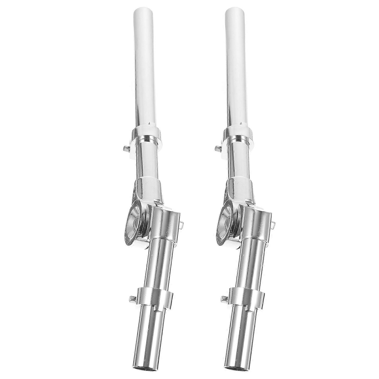 Rack Tom Drum Compact Metal Replacement for Old or Broken Stands Musicians 1 Pair