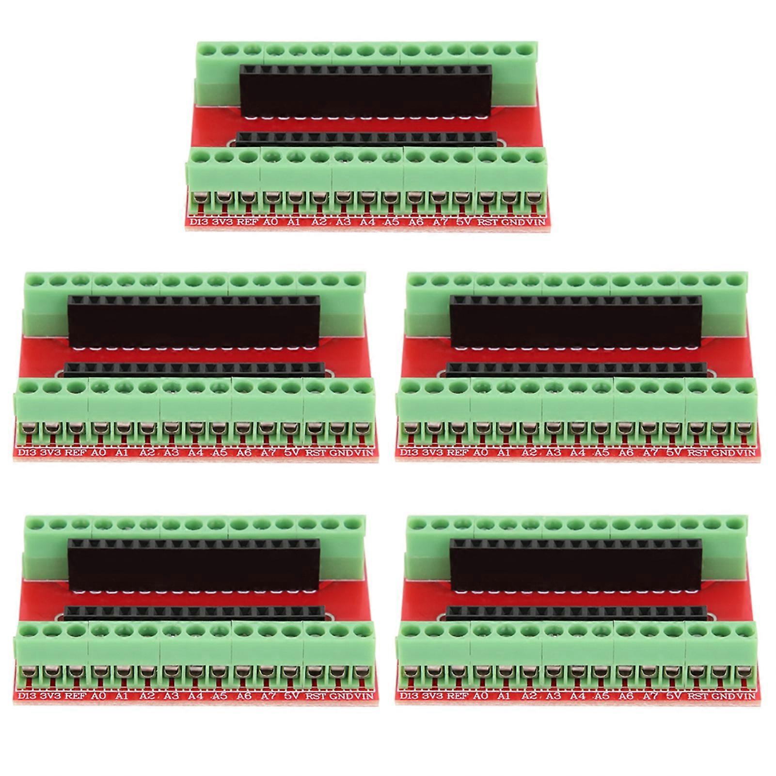 5pcs IO Shield Expansion Board Compact Terminal Adapter Industrial Accessories