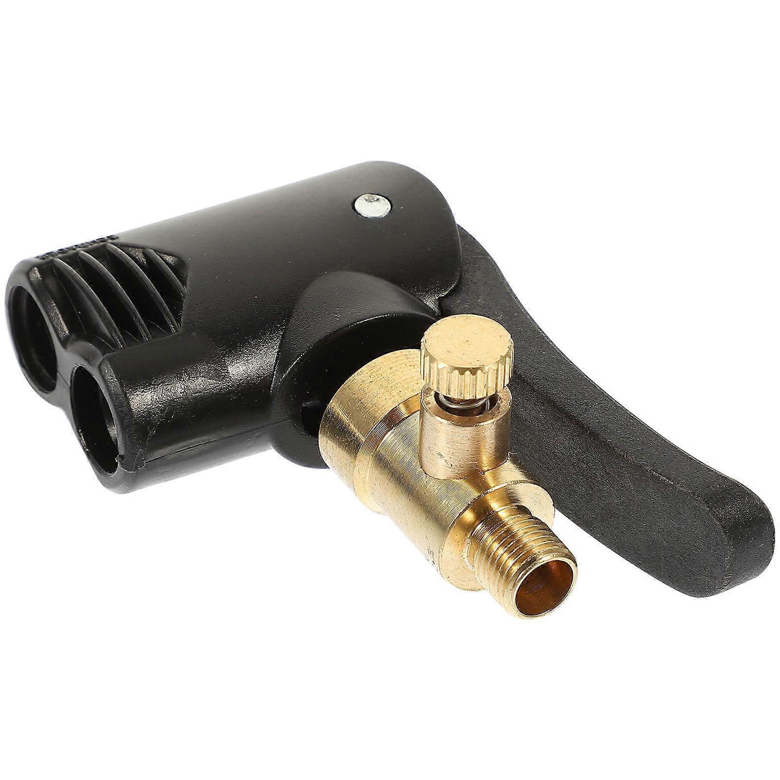 Black Brass Tire Connector for Car Use Clamp Easy Conversion