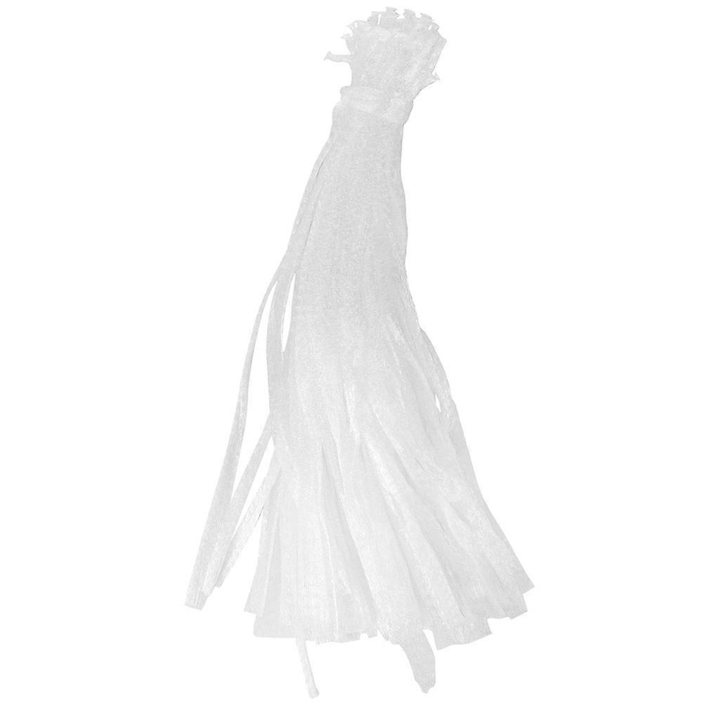 Reusable Mesh Produce Bags for Home Use White PE Material and Breathable 50 Pieces